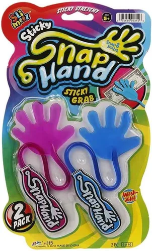 Vista 3 de JaRu 632694 - Broche elástico adhesivo para mano, 1 unidad, multicolor