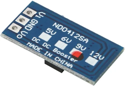 Vista 9 de Módulo convertidor de impulso DC-DC de 2.6-5.5 a 5V/6V/9V/12V, regulador de voltaje elevador, convertidor de voltaje para motor LED (9V, sin pin), 2