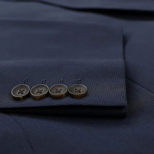 Vista 4 de JM Haggar Sharkskin Premium Classic - Traje elástico para hombre