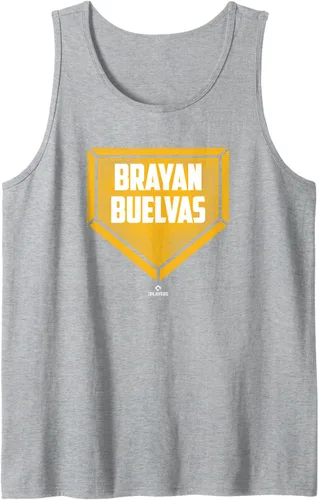 Vista 6 de Home Plate Gameday Brayan Buelvas Prospect Baseball Fan Gear Tank Top
