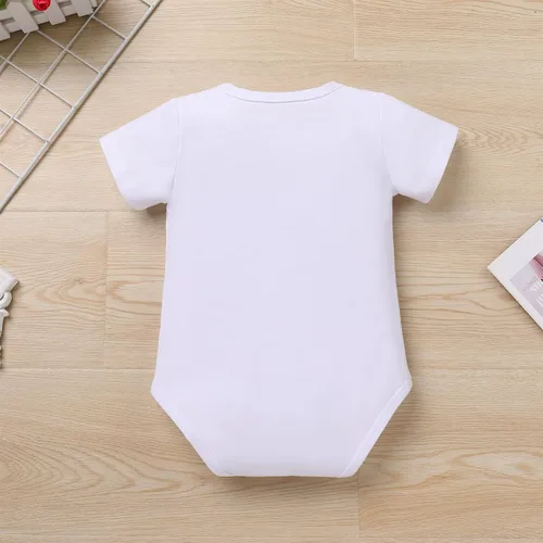 Vista 4 de ODASDO Conjunto de 3 piezas con temática de animla para bebé niña