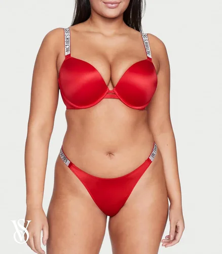 Vista 2 de Victoria's Secret Tanga con correa Shine, ropa interior para mujer (XS-XXL)