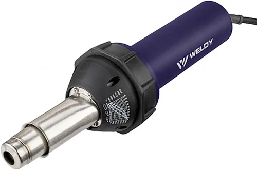 Vista 2 de Pistola de soldadura de plástico con antorcha de aire caliente de 1600 W, pistola de soldadura, herramientas para suelos, kit de soldadura de pisos