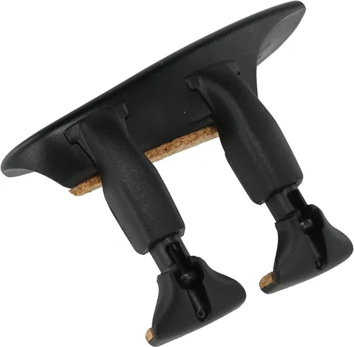 Vista 2 de Wittner 250251 Soporte para barbilla compuesto de 1/8-1/1/16 pulgadas para violín, montaje lateral, diseño anatómico