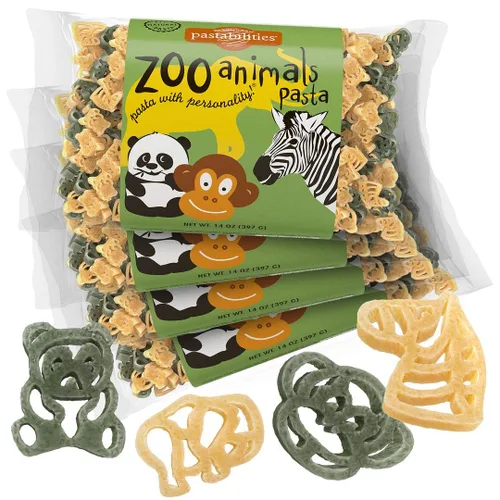 Vista 51 de Pastabilities Pasta con forma divertida para niños, pasta Let's Go Crabin', tema de animales de cangrejo, estrellas de mar y sol, pasta de trigo