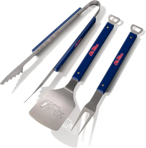 Vista 50 de YouTheFan NCAA Spirit Series - Juego de barbacoa de 3 piezas