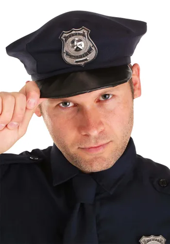 Vista 3 de Disfraz de policía para hombre Multicolor