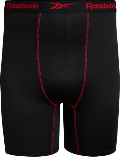 Vista 6 de Reebok Ropa interior para hombre, calzoncillos tipo bóxer de alto rendimiento (paquete de 3)