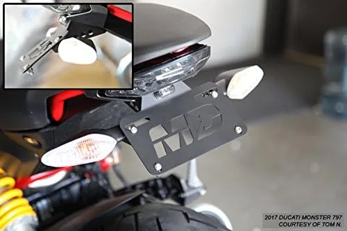 Vista 5 de Kit eliminador de guardabarros para Ducati Monster 797 797+ 2017-2020