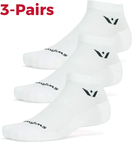 Vista 4 de Swiftwick - Performance One - Calcetines de golf y correr (1 o 3 pares), comodidad duradera