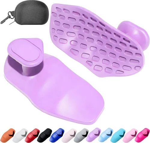 Vista 14 de Agarres de silicona para levantamiento de pesas, guantes de entrenamiento alternativos para hombres, agarre antideslizante para entrenamiento