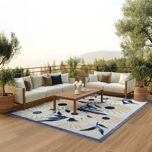 Vista 9 de Nourison Home Aloha - Alfombra beige de 2 pies 3 pulgadas x 12 pies, fácil de limpiar, no se desprende, para dormitorio, sala de estar, comedor