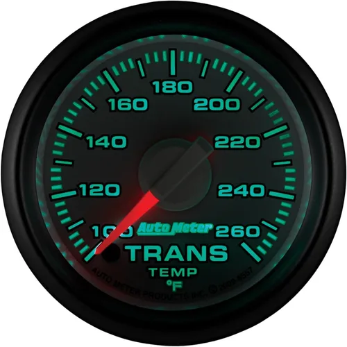 Vista 3 de Auto Meter Medidor de temperatura de transmisión de coincidencia de fábrica 8557