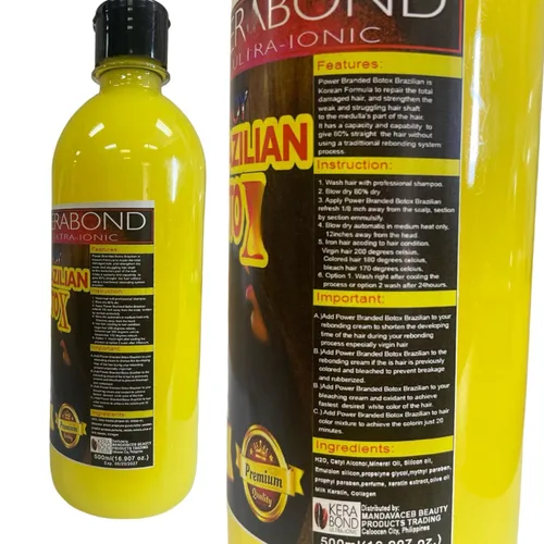 Vista 4 de Just Pinas - Botella KERA BOND Pinoy Bo-tox, 16.9 fl oz