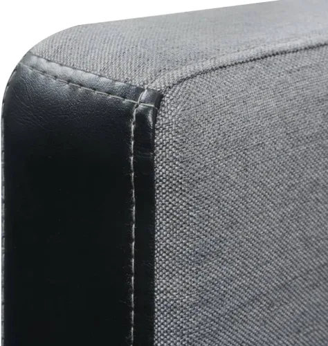Vista 7 de Tela de sofá cama en forma de L, sofá club, sofá moderno, sofá VIP, sofá de vestíbulo, sofá cómodo, sofá de salón, sofá de balcón, sofá