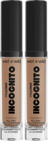 Vista 16 de wet n wild Mega Last Incognito 1114054 - Corrector líquido mate para todo el día
