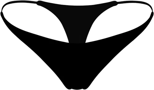 Vista 5 de ETAOLINE Tanga de bikini para mujer con parte inferior atrevida sólida G String Bragas
