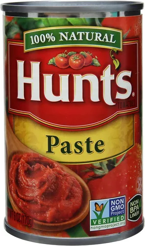Vista 7 de Hunt's Pasta de tomate, perfecta para chile y sopas, lata de 6 oz