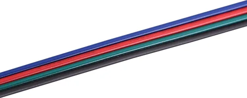 Vista 9 de C-able Cable de extensión de cable RGB de 4 pines de 100 pies (100.1 ft) 22 AWG con carrete, luces LED, tira de cables de extensión para 5050 3528
