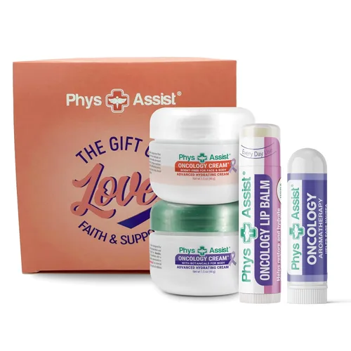 Vista 10 de PhysAssist - Kit de comodidad El regalo del amor, la fe y el apoyo. Tamaño estándar de 4 onzas cremas botánicas y sin olor, bálsamo labial e