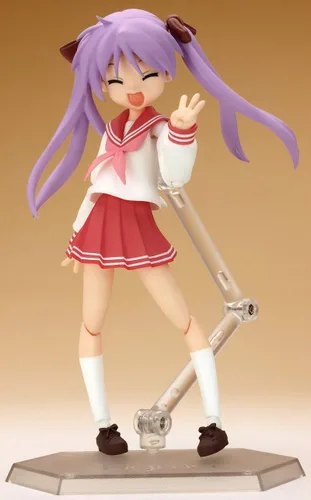 Vista 6 de Max Factory Lucky Star: Kagami Hiiragi Figma Figura de acción