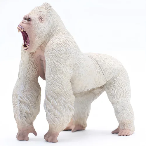 Vista 10 de Gorilla Toys Figura de acción Rampage Gorilla Fight Mode Ape - Figuras sólidas de animales salvajes para juegos de rol, juguete para contar historias