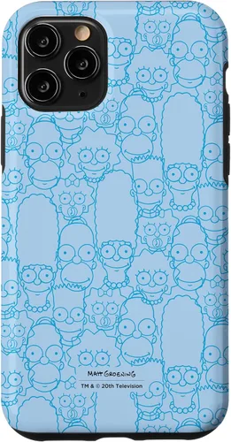 Vista 27 de Funda con estampado de personajes de The Simpsons Springfield para iPhone 16