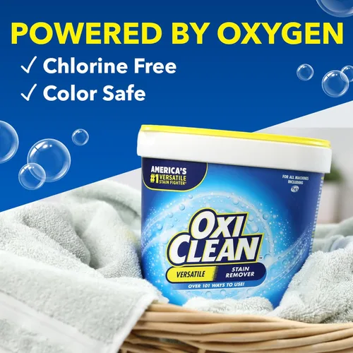 Vista 9 de OxiClean - Polvo versátil quitamanchas, 5 libras