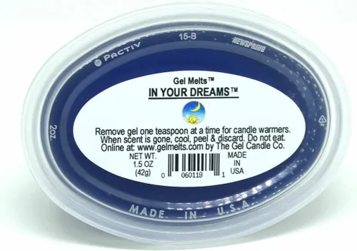 Vista 4 de Paquete de 3 in Your Dreams - Gel de cera de gel relajante de larga duración para calentadores y quemadores Pelar, fundir y disfrutar