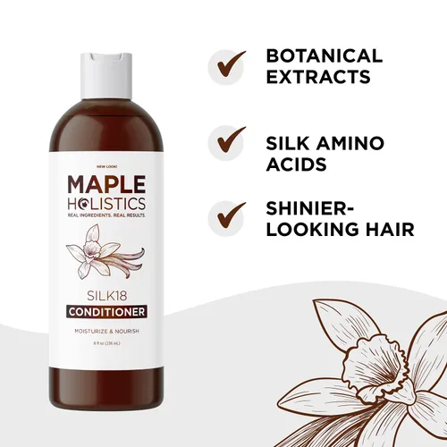 Vista 7 de Biotin Champú y acondicionador para adelgazar el cabello y el volumen, voluminizador de cabello para hombres y mujeres, champú y acondicionador