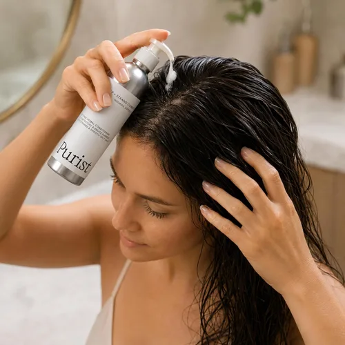 Vista 6 de Purist Scalp + Strand Hair Conditioner, Smoothens & Softens Hair, 8oz