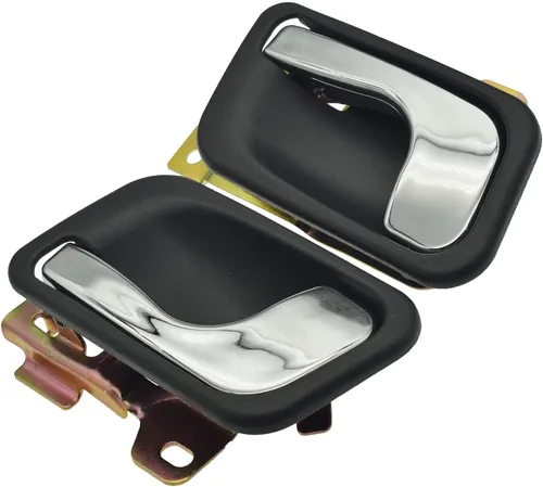 Vista 7 de Par de manijas de puerta interiores laterales izquierda y derecha para Mitsubishi Montero Pajero 1990-2000