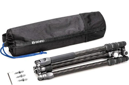 Vista 8 de Benro Rhino - Trípode/monopie de fibra de carbono serie One con cabezal
