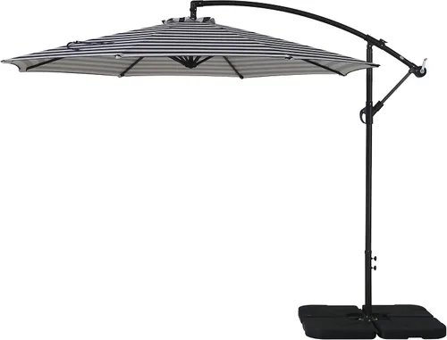 Vista 13 de WestinTrends Julia 10 Ft Cantilever Umbrella Café