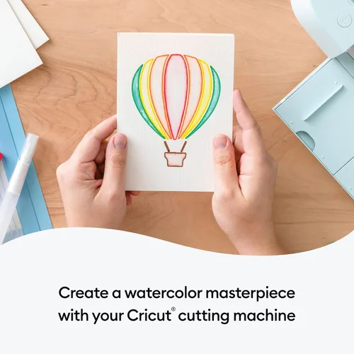 Vista 5 de Cricut Juego de rotuladores y pinceles para acuarela (9 unidades), surtido