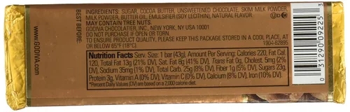 Vista 4 de Godiva Chocolatier Chocolate sólido, 1.5 onzas (paquete de 4) - El embalaje puede variar