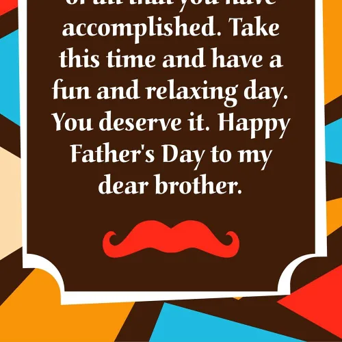 Vista 7 de Prime Greetings Tarjeta del día del padre para hermano, hecha en Estados Unidos, ecológica, tarjeta gruesa con sobre de primera calidad de 5 x 7.75