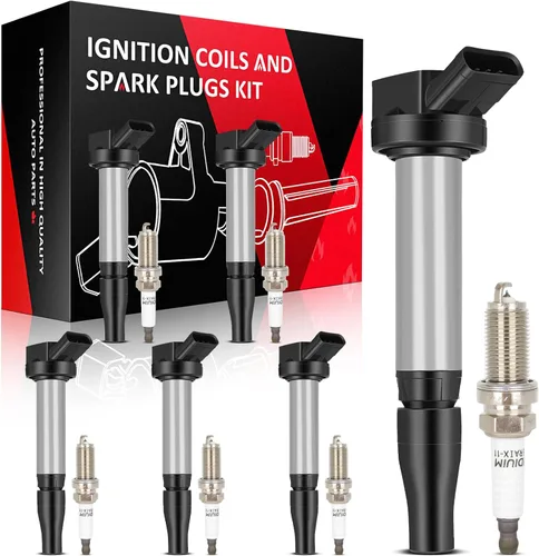 Vista 150 de SCITOO Paquete de bobinas de encendido para Pontiac Montana 3.4L 1999-2005 para Grand Prix 3.8L 1997-2008 para Oldsmobile Alero 3.4L 1999-2004