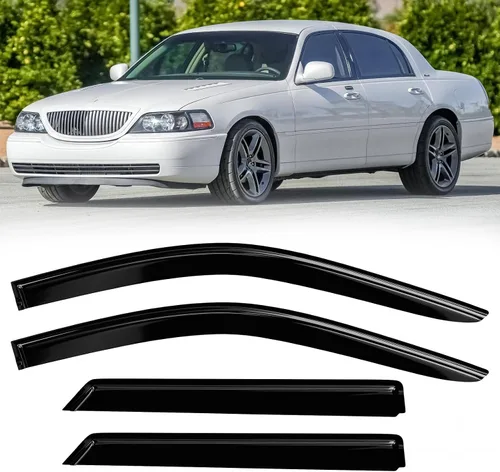 Vista 67 de Protectores de lluvia de ventana para Ford F150 SuperCab 2004-2014 2 piezas deflector de ventana para 09-14 F-150 con 2 puertas delanteras