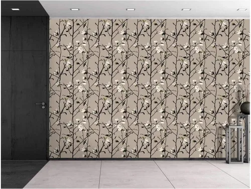 Vista 21 de 45 diseños de papel/mural para pared largo estampado