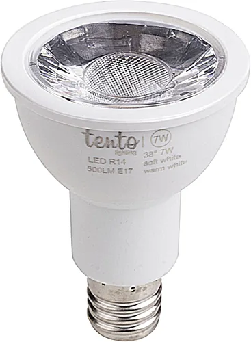 Vista 8 de tento Iluminación E17 R14 Reflector LED 40w Halógeno Reemplazo Intermedio Base Foco (Blanco)
