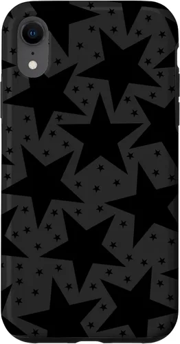 Vista 24 de Funda con diseño de estrella negra para iPhone 16