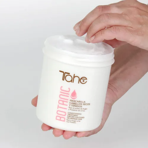 Vista 4 de Tahe MASCARILLA BOTÁNICA PARA CABELLOS SECOS Y COLORADOS 23.7 fl oz