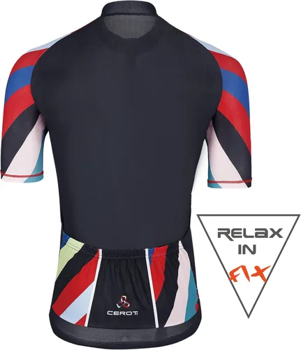 Vista 2 de CEROTIPOLAR Camisetas de ciclismo de gran tamaño UPF50+, ajuste holgado, tela ligera PRO de ajuste seco