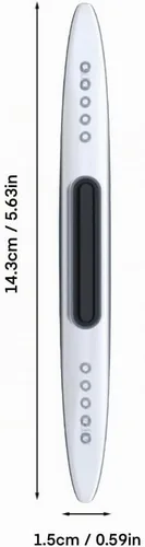 Vista 4 de 4 protectores de borde de puerta de automóvil, protector de silicona para automóvil, protector universal anticolisión, tiras protectoras