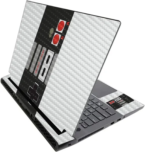 Vista 525 de MightySkins - Skin brillante con purpurina para Alienware M17 R3 (2020) y M17 R4 (2021) - Diversión de los años 90 Acabado duradero con purpurina
