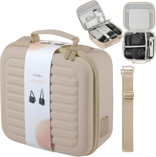 Vista 8 de Funda para cámara compatible con Canon EOS Rebel T7/R50/R6 Mark II/R100/R50 V/T6/R8/R10/R5 Mark II/RP/R7/5D Mark IV/SL3/R5/T100 DSLR Cámara SLR