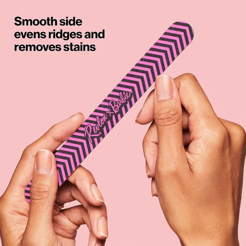 Vista 6 de Revlon Modeladores de uñas Barbie Expert, moldean rápidamente y suavizan las uñas normales a duras