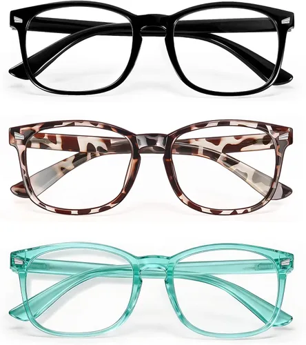 Vista 35 de Lentes de lectura para mujeres y hombres, lectores de luz azul para hombres y mujeres
