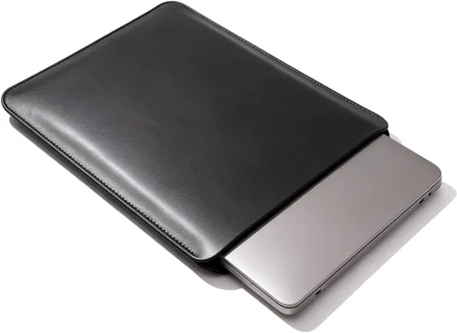 Vista 15 de Funda para laptop de 14 pulgadas compatible con MacBook Pro A2992/2918 M3 A2442, A2779, Surface Laptop 13.5 Color Beige